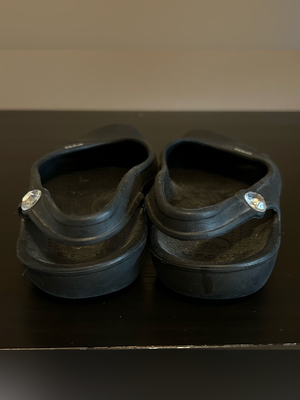Crocs Women's Size 7 Black Slingback Ballet Flats Comfort Professional - Picture 4 of 7